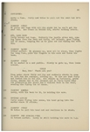 Moe Howard's 27pp. Signed Script Dated August 1940 for The Three Stooges Film ''Boobs in Arms'' -- With Self-Portrait & Signature by Moe on Cover -- Very Good Condition